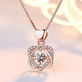 Entwined Hearts Necklace