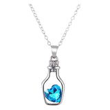 Austrian Crystal Heart Necklace