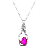 Austrian Crystal Heart Necklace