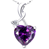 Crystal Twinkling Heart Necklace