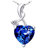 Crystal Twinkling Heart Necklace